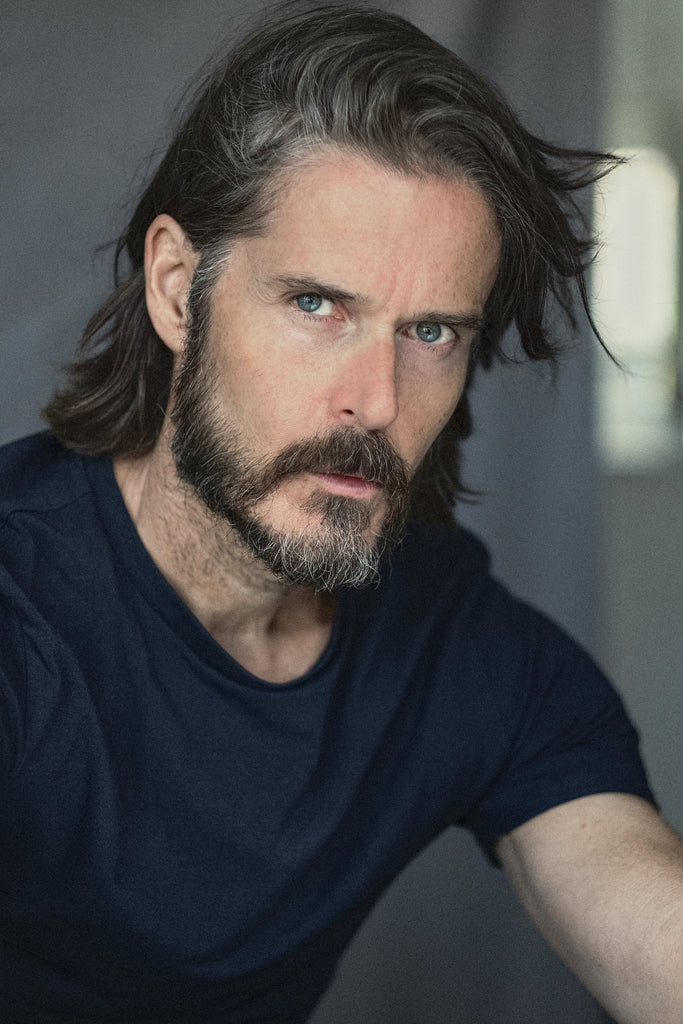 Scot sits for the photographer Michelle George again. August 2023.